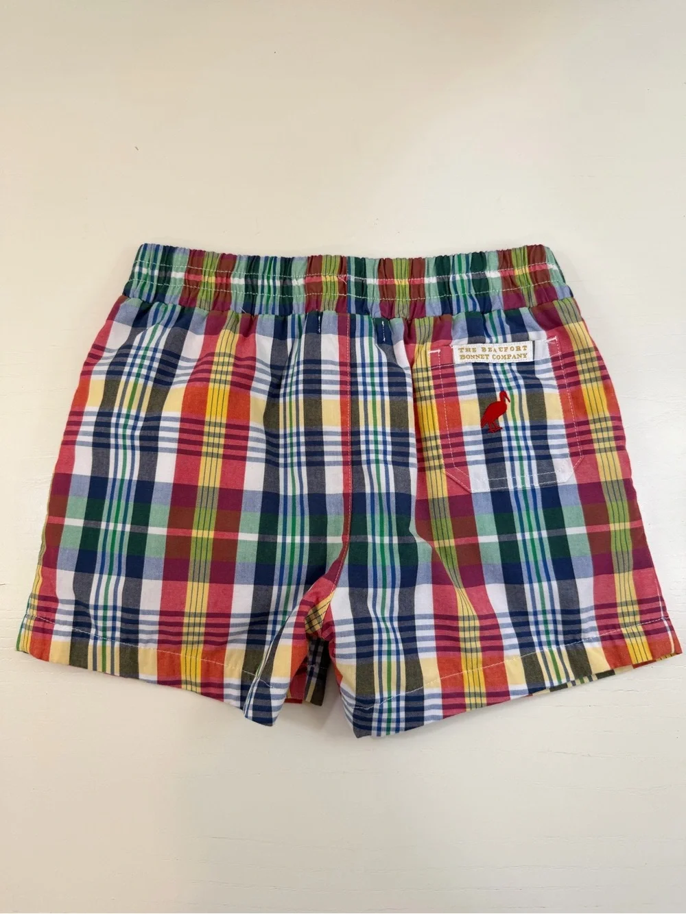 TBBC Green Polo + Plaid Sheffield Shorts 6